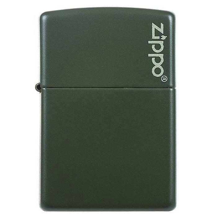 فندک زیپو مدل 221ZL GREEN MATTE